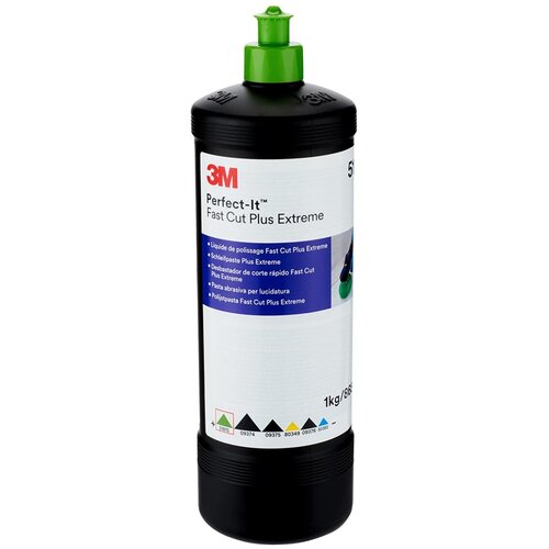 3М Паста абразивная полиров./зел.колпачок/ Fastcut Plus Extreme 51815 , 1кг. 7100138236