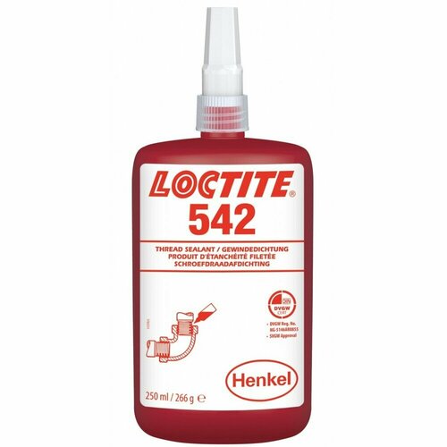 Уплотнитель резьбы текучий LOCTITE 542 50мл