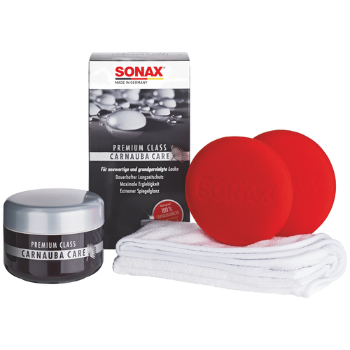Воск для автомобиля SONAX твердый Карнауба Premium Class