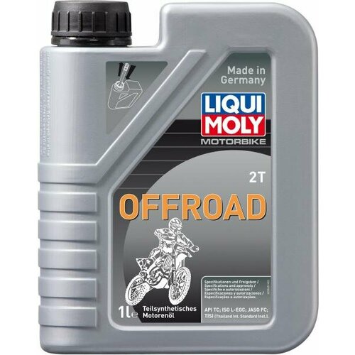 Полусинтетическое моторное масло LiquiMoly Motorbike 2T Offroad 1 л 3065