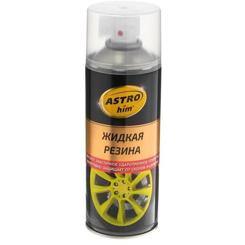 Жидкая резина Astrohim прозрачная, аэрозоль, 520 мл, АС - 652 ASTROhim - 1