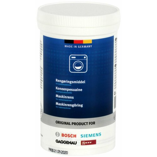 Моющее средство Bosch 00312212 для стиральной машины 200 г (Из Финляндии).
