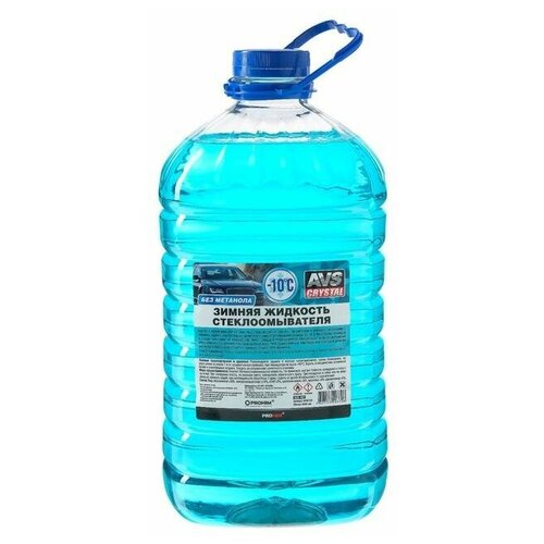 Зимняя жидкость стеклоомывателя -10С (ПЭТ) 4 л AVS AVK-407