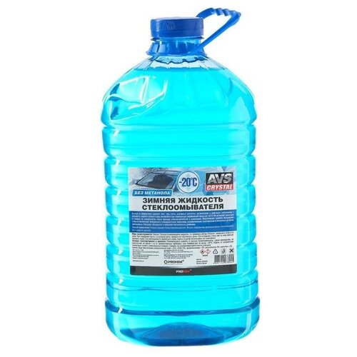 Зимняя жидкость стеклоомывателя -20С (ПЭТ) 4 л AVS AVK-401