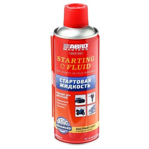 Стартовая жидкость ABRO MASTERS, 400 мл SF-650-400-AM-RE