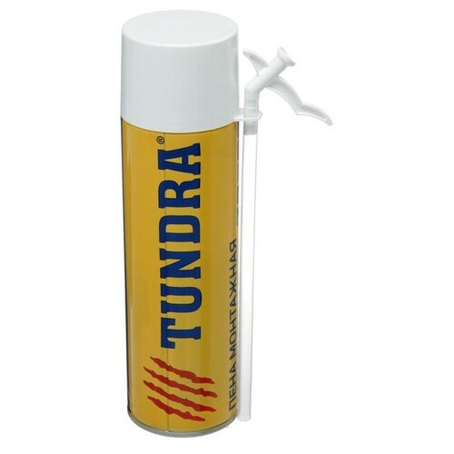 Пена монтажная тундра, адаптерная, всесезонная, 650 мл Тундра - 2