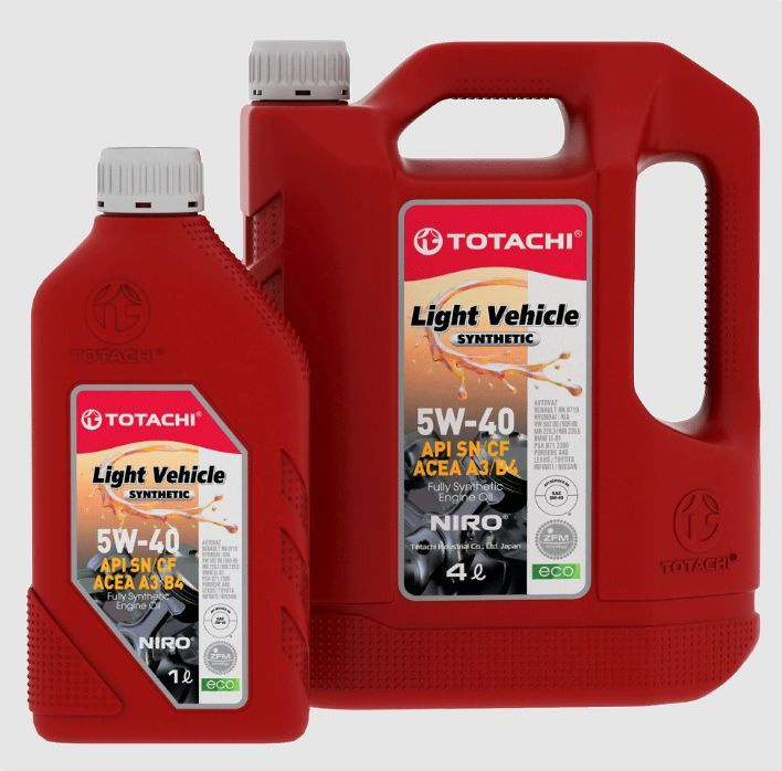 Масло моторное TOTACHI NIRO SN/CF 5W40 1G204 5л синтетическое