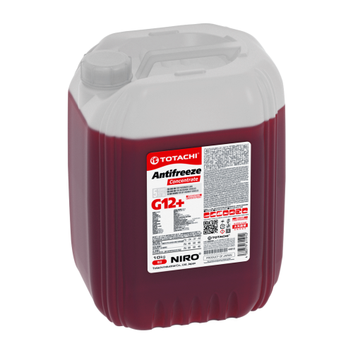 TOTACHI 44610 Концентрат антифриза TOTACHI NIRO ANTIFREEZE RED G12+ 10кг 1шт