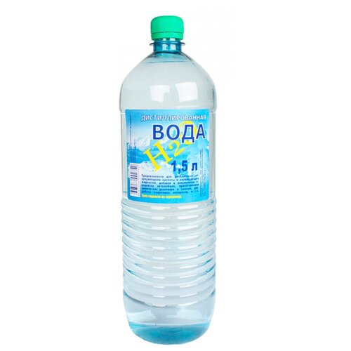Вода дистиллированная 1,5л