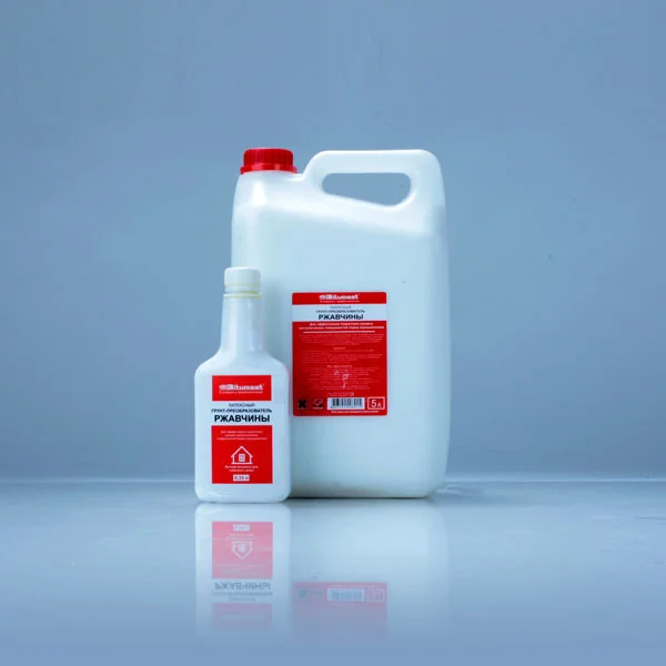 Преобразователь ржавчины грунт BITUMAST латексный, белый, 0,35 л
