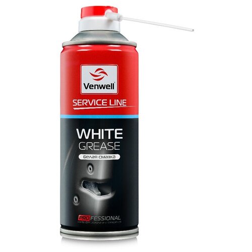 Смазка Аэрозоль Venwell White Grease 400 Мл Vw-Sl-047ru Venwell арт. VW-SL-047RU