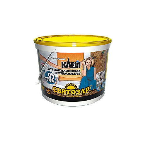 Клей для флизелиновых и стеклообоев готовый Finlux Svatozar-82 10 кг