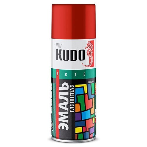 KUDO Краска-спрей Коричневая стандарт (520мл) (KUDO)