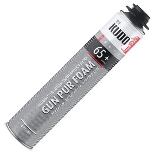 Пена монтажная профессиональная Kudo Absolut Proff 65++ Arktica Nord, зимняя, 1000 мл