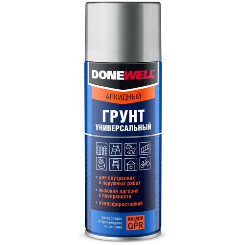 Грунт Универсальный Серый 520мл Donewell Dw2001 DONEWELL арт. DW-2001