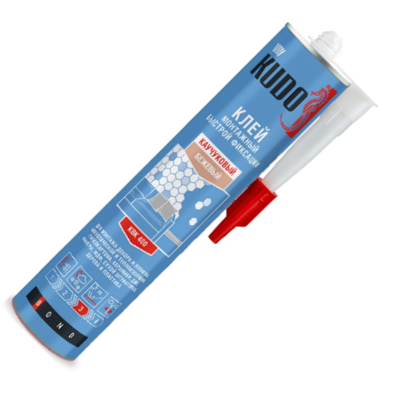 Клей монтажный KUDO быстрой фиксации 300 мл
