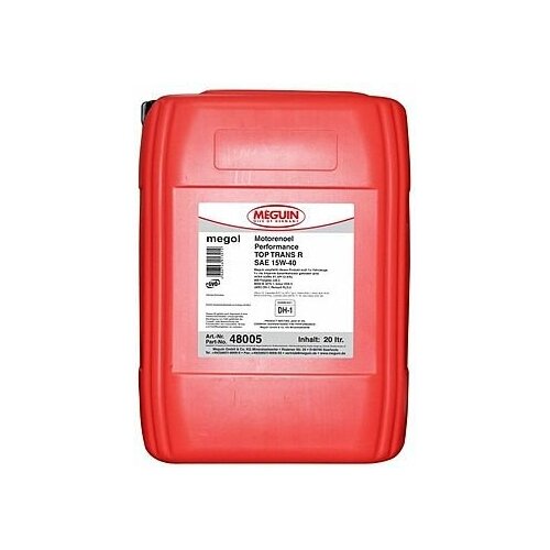 Meguin 48005_48005 Meguin Мин. Мот.Масло Megol Motorenoel Perfomance Top Trans R 15w-40 (20л)