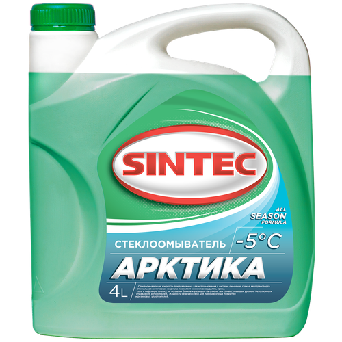 Омыватель стекол зимний -5 Арктика 4л Sintec канистра (900619)