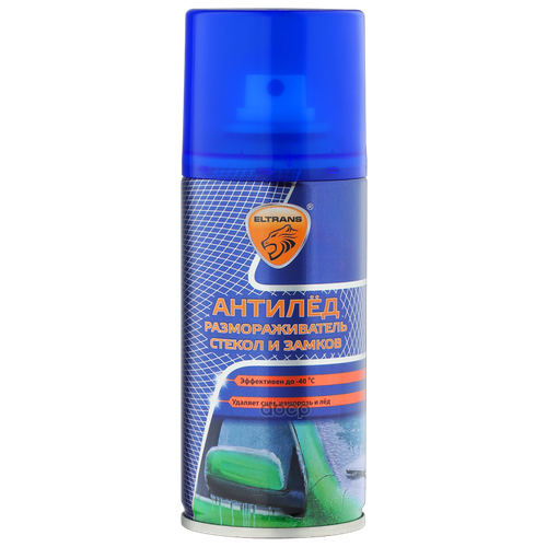 Размораживатель Стекол, Аэрозоль (210 Мл) ELTRANS арт. EL-0604.01