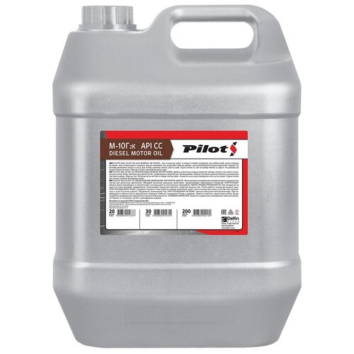 PILOTS Масло дизельное М10Г2К SAE 30 20л