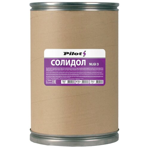 Смазка PILOTS Солидол жировой 21 кг