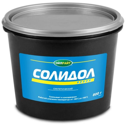 Смазка OILRIGHT Солидол синтетический 800г ведро