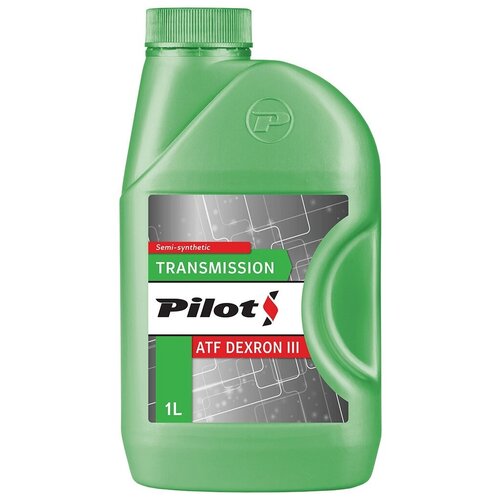 Масло трансмиссионное PILOTS Dexron III полусинтетическое 1л
