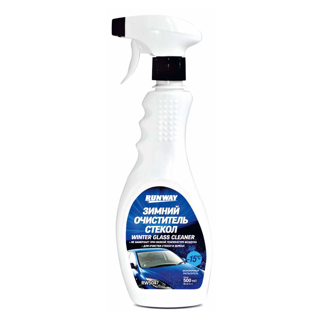 Очиститель для стекол зимний Runway 4607004063596 0,5 л.