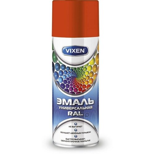 Краска-Спрей Vixen Vx-12004 Эмаль Универс. Оранжевая 520Мл Ral2004 Vixen арт. VX12004