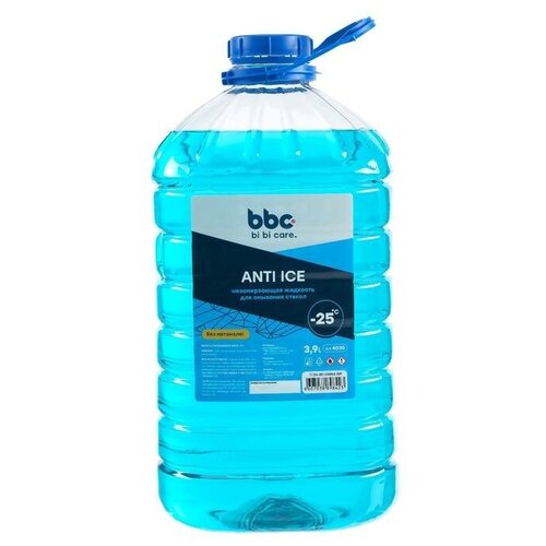 Lavr 4035 Жидкость Стеклоомывающая Зимняя -25, Bibicare 3,9 Л (Пэт) BiBiCare арт. 4035