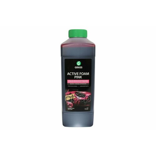 Автошампунь Active Foam Pink Для Бесконтактной Мойки Розовая Пена 1Л Grass 113120 Grass Арт. 113120 GraSS арт. 113120