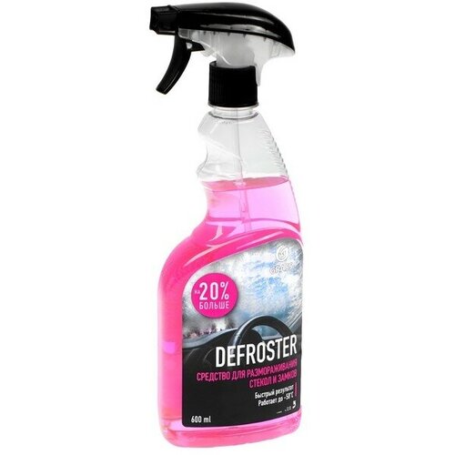 GRASS Размораживатель стёкол Grass антилед, триггер, 600 мл