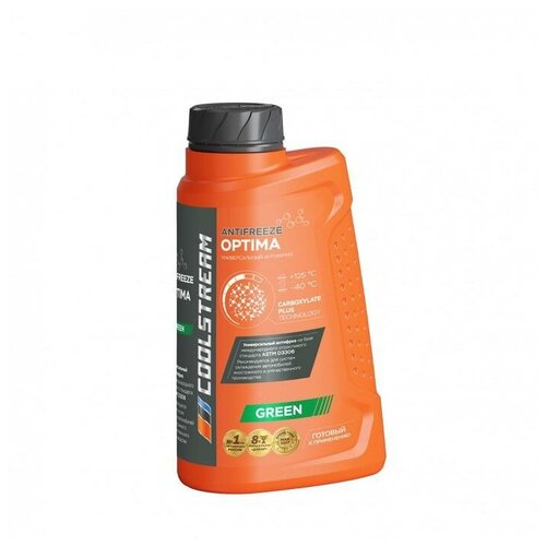 Антифриз Coolstream Optima Канистра (1 Кг) Зеленый Coolstream арт. CS010701GR