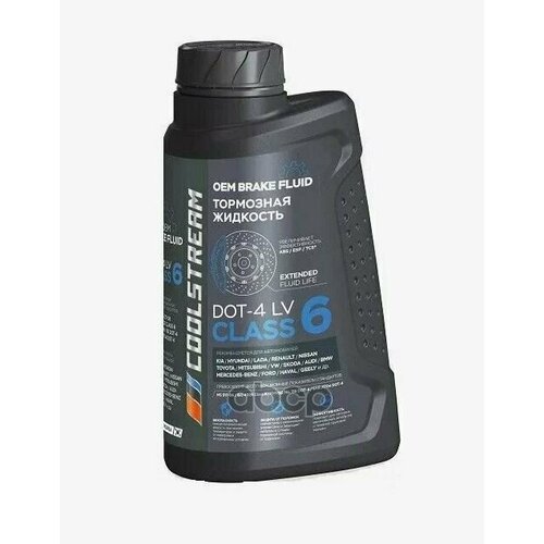 Жидкость Тормозная Coolstream Brake Fluid Dot4 1 Кг Cs-040101 Coolstream арт. CS-040101