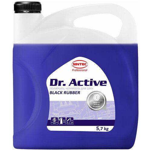 Полироль для шин "Black Rubber" 1л Dr.Active SINTEC (801737)