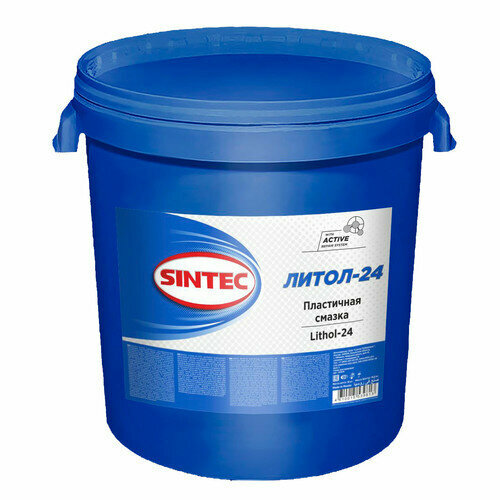 Смазка Литол-24 СТО 18кг (пластиковая тара) Sintec (81909)
