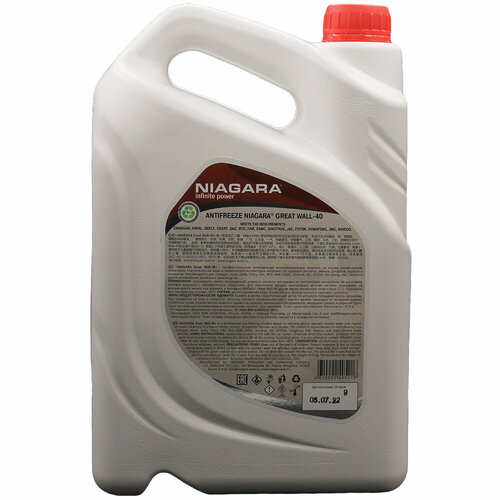 Жидкость охлаждающая антифриз "NIAGARA" GREAT WALL-40 5 кг