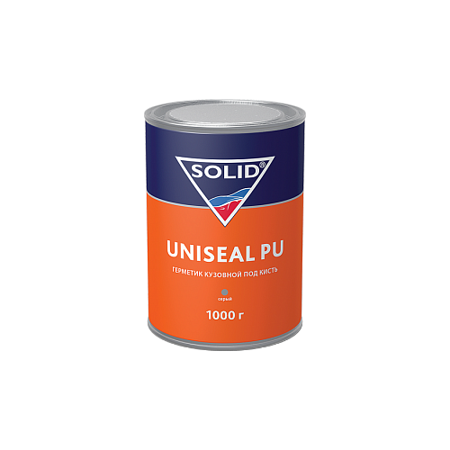SOLID UNISEAL PU Grey герметик кузовной под кисть 1кг(361.1000)