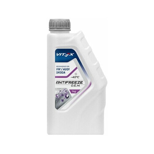Антифриз VITEX O. E. M. for VW Audi Skoda -40 1кг