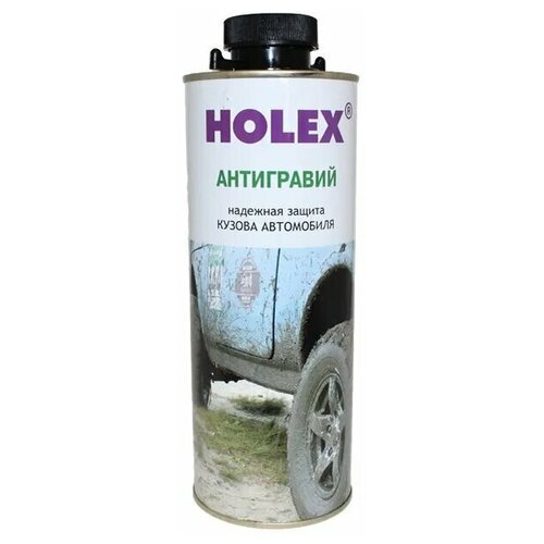 Антигравий HOLEX черный 1л
