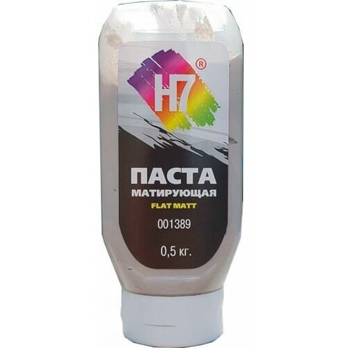 Паста матирующая FLAT MATT 500 г H7 автомобильная 001389