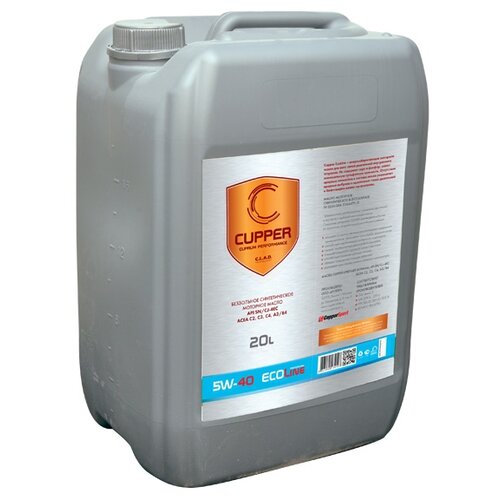 Масло моторное CUPPER EcoLine 5W40 (10 л)