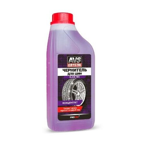 Чернитель шин BLACK TYRE (концентрат) 1 л AVS AVK-614