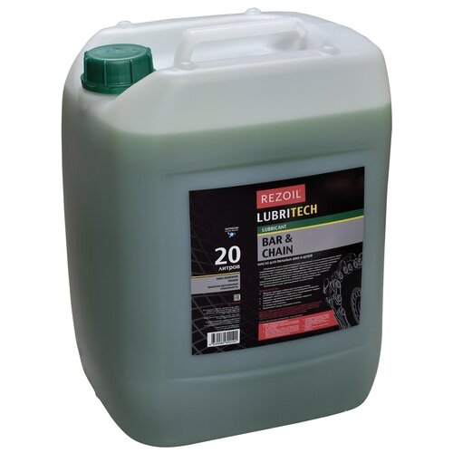 Масло REZOIL LUBRITECH цепное (зеленое; до-33°С) 4,5 л.