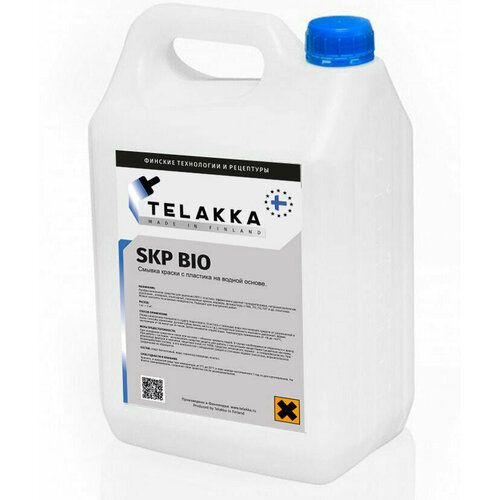 Смывка краски на водной основе для автомобиля для пластика TELAKKA SKP BIO 10кг