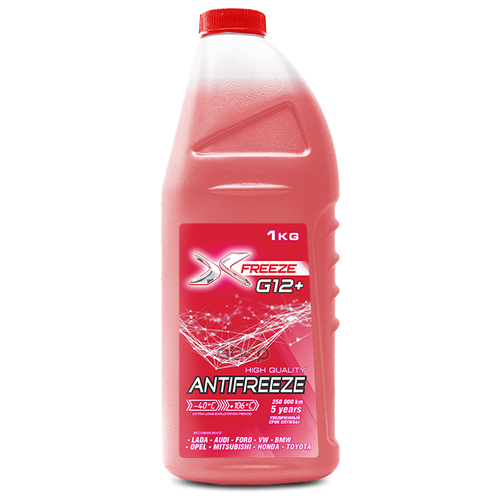 Антифриз X-Freeze G12+ 1 Кг X-FREEZE арт. 430140008