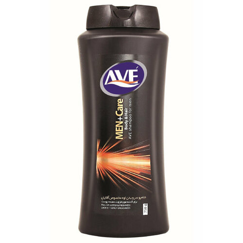 AVE Шампунь-гель для душа Чистый комфорт, мужской, 400 мл
