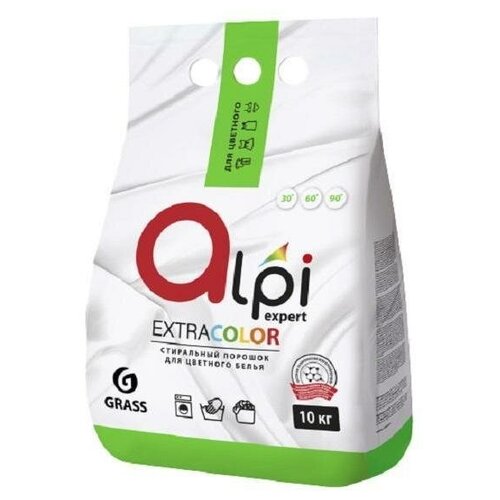 Промышленная химия Grass Alpi Expert Extra Color, 10кг, стиральный порошок для цветного белья