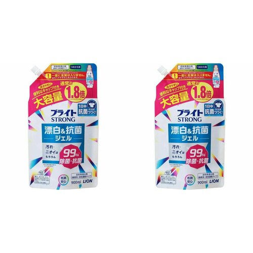 Lion Кислородный жидкий отбеливатель bright для ежедневного использования, 720 мл, 2 шт