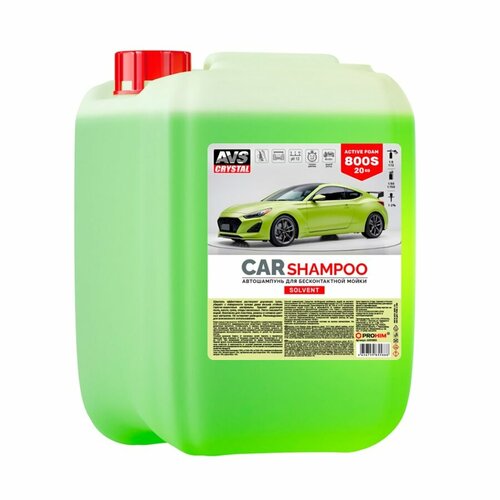 Автошампунь для б/к мойки AVS Active Foam 1:8-12 SOLVENT 20 кг